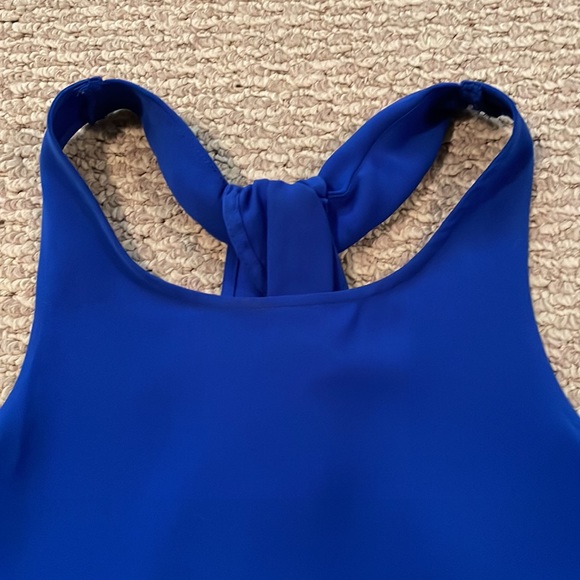 Skies Are Blue Twist Tank Top - Picture 2 of 6